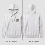 Hoodie in white color - Image 2