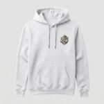 Hoodie in white color