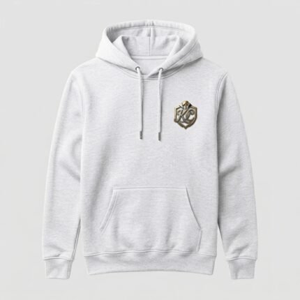 Hoodie in white color